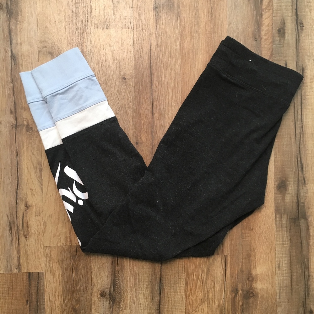 PINK Leggings with Draw String